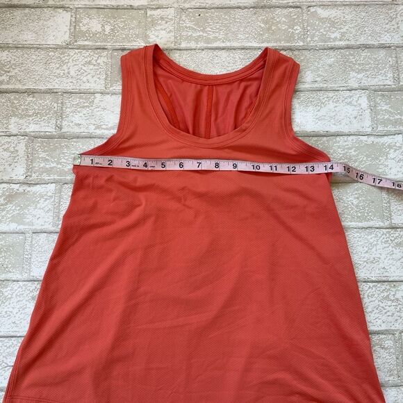 Lululemon essential tank orange small - Picture 8 of 9